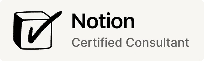 Notion Certified Consultant