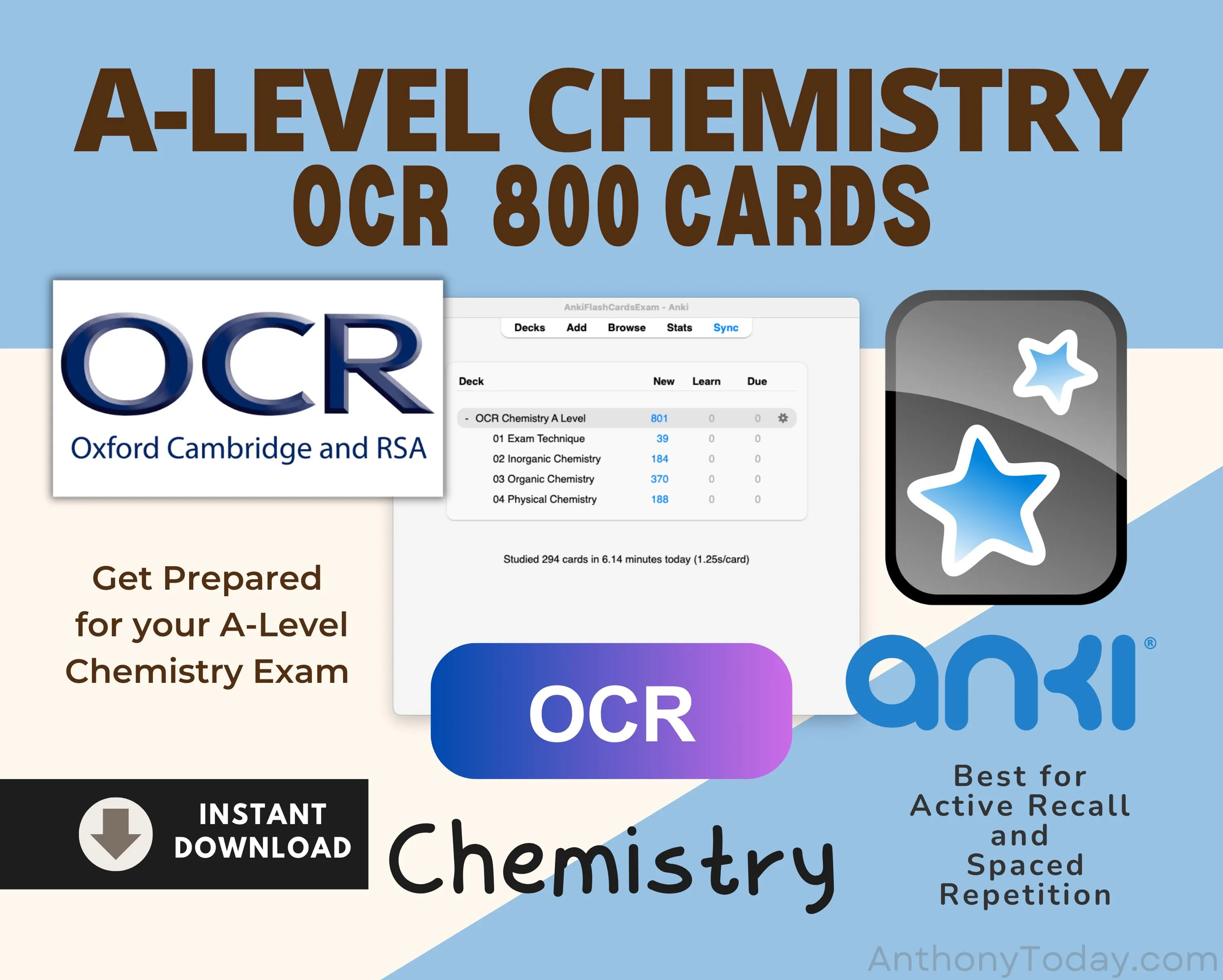 A-Level Chemistry OCR Flashcards