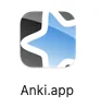 The Anki app icon in the Applications folder
