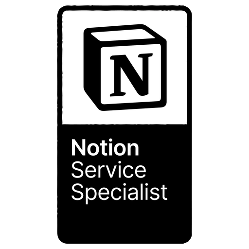Notion certification badge