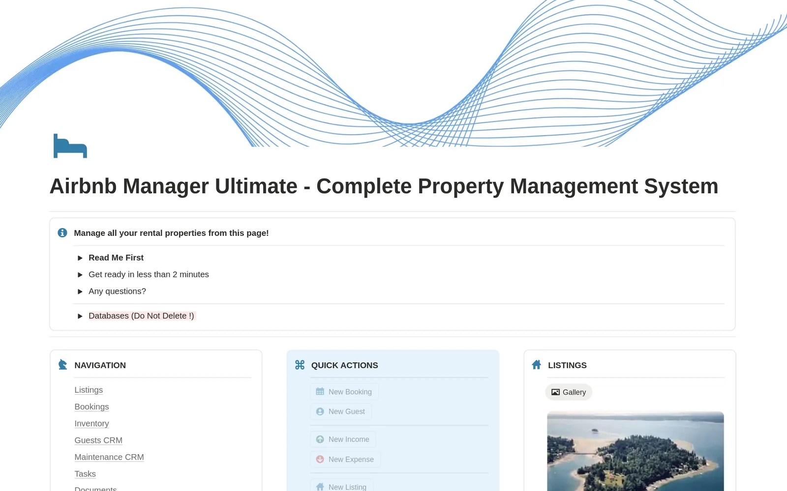 Airbnb Manager Ultimate, Full System