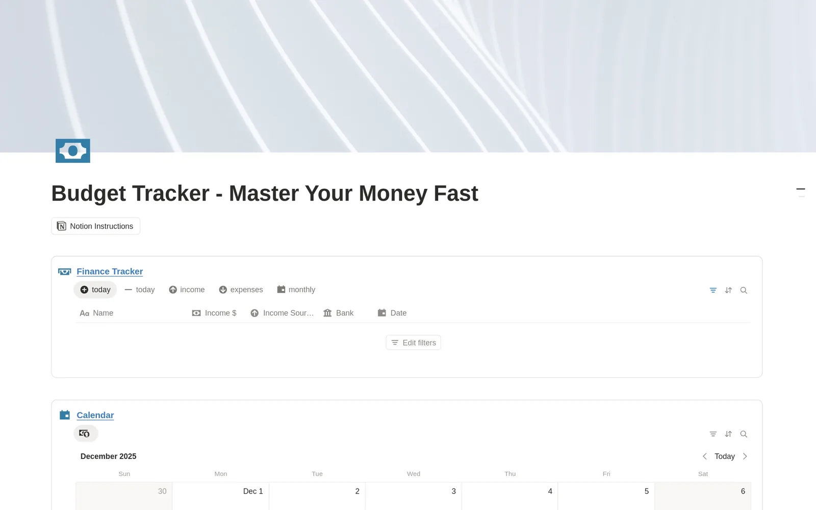 Budget Tracker, Master Your Money Fast