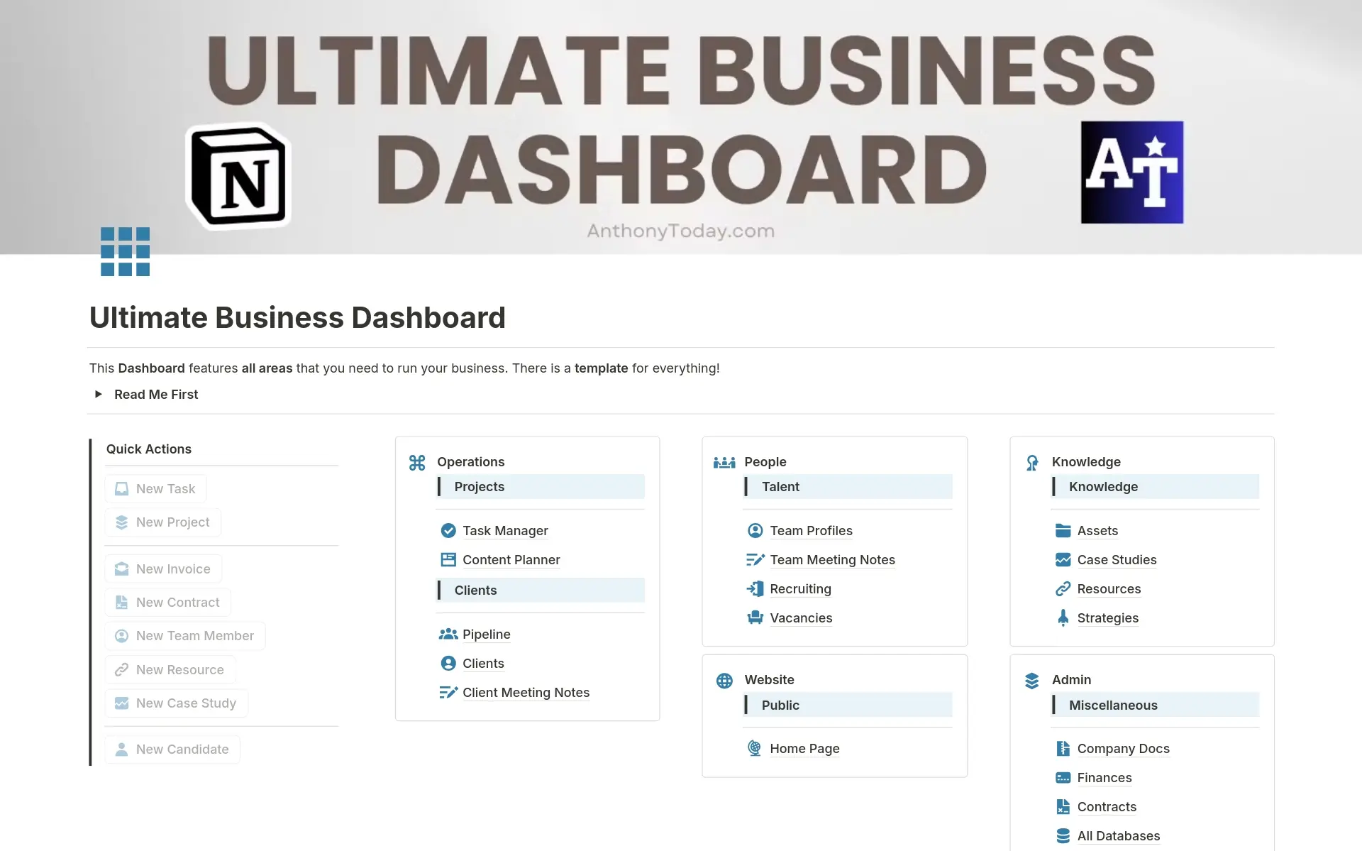 Ultimate Business Dashboard